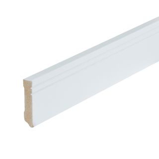 Co-pro gelakte plint milaan wit 70x15