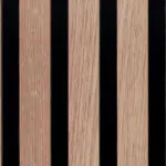 Silentlines lattenwand licht eiken