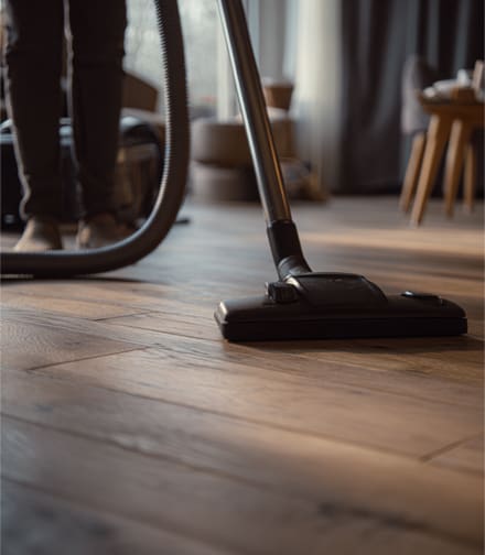 Parketvloer schoonmaken