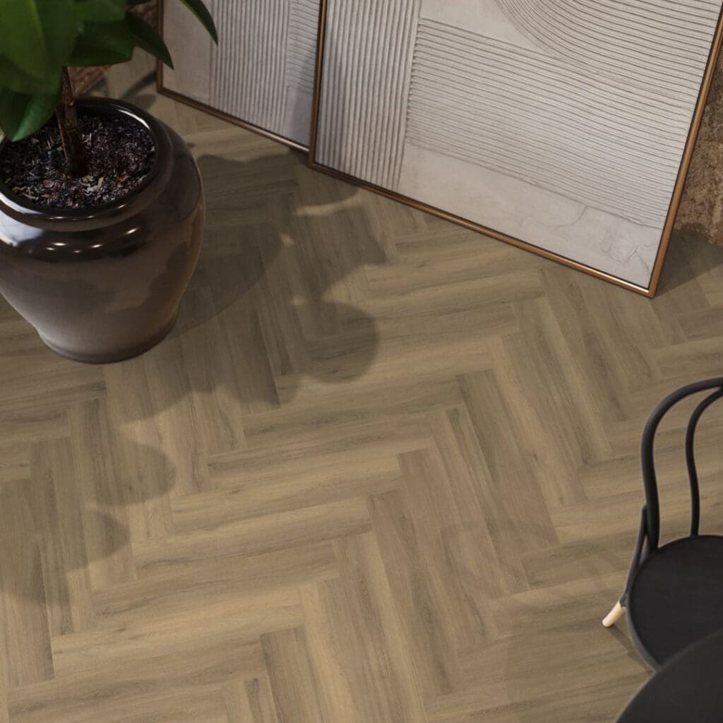 YUP Herringbone dryback natural