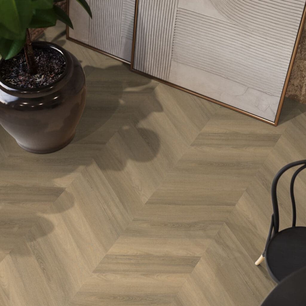 YUP Chevron dryback natural