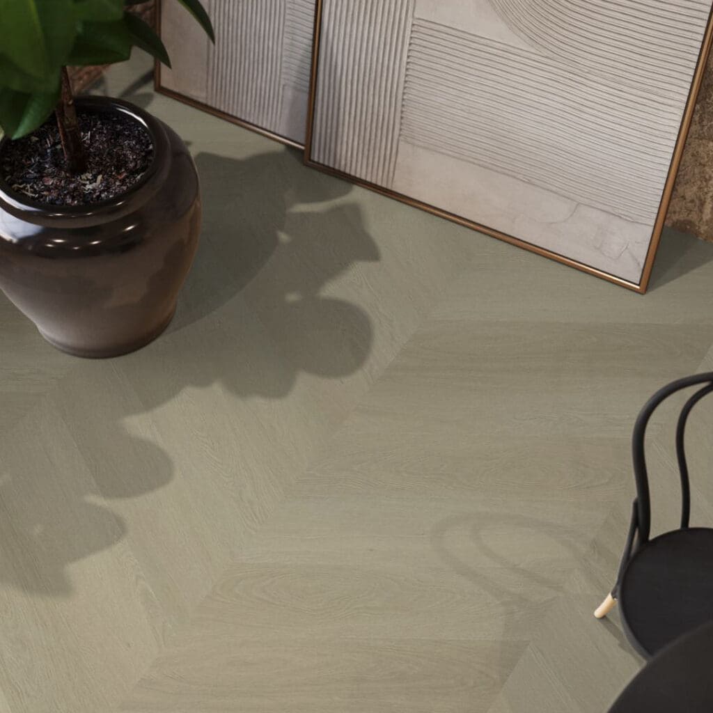 YUP Fulham chevron dryback smoky