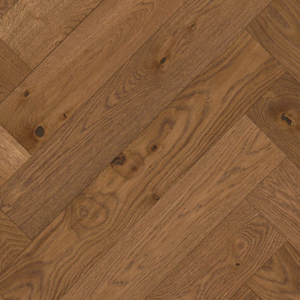 Encino visgraat rustiek cognac