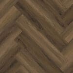 YUP herringbone click SRC warm brown