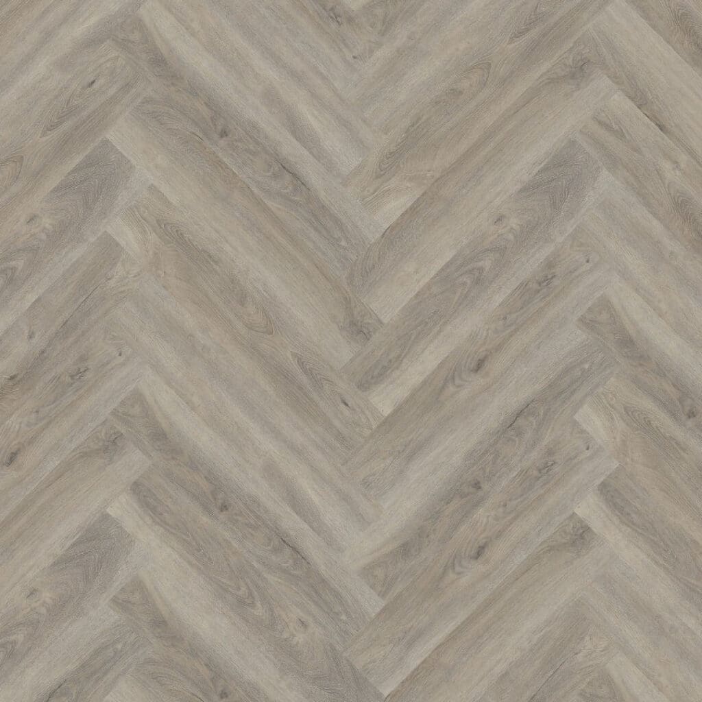 YUP Herringbone dryback light grey
