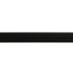 Co-pro dilatatieprofiel zelfklevend 38mm antraciet/zwart