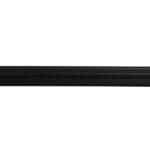 Co-pro overgangsprofiel zelfklevend 4 tot 18mm antraciet/zwart