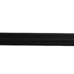 Co-pro overgangsprofiel zelfklevend 4 tot 18mm antraciet/zwart