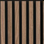 Silentlines lattenwand tegel walnoot