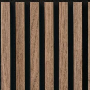 Silentlines lattenwand tegel walnoot