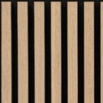 Silentlines lattenwand tegel licht eiken