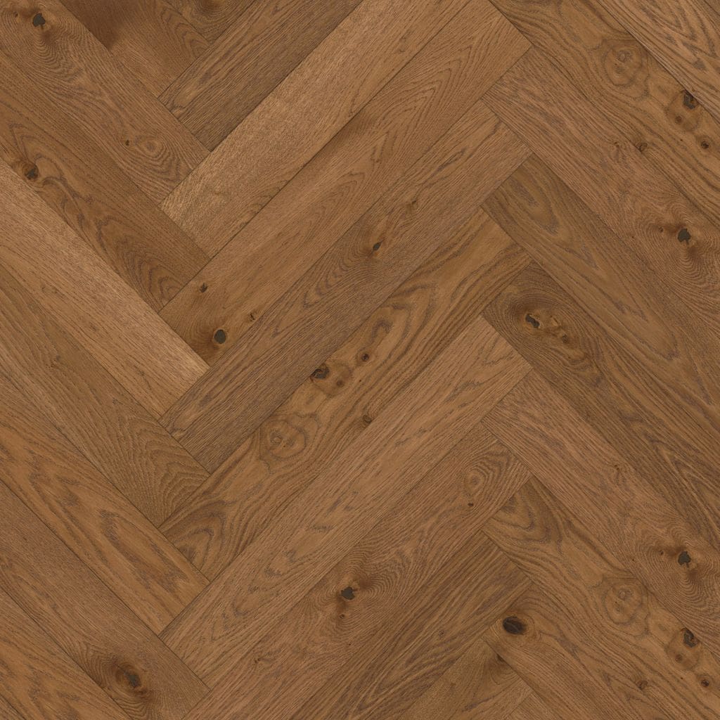 Encino visgraat rustiek cognac