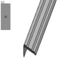 Co-pro hoekprofiel zelfklevend 10mm rvs