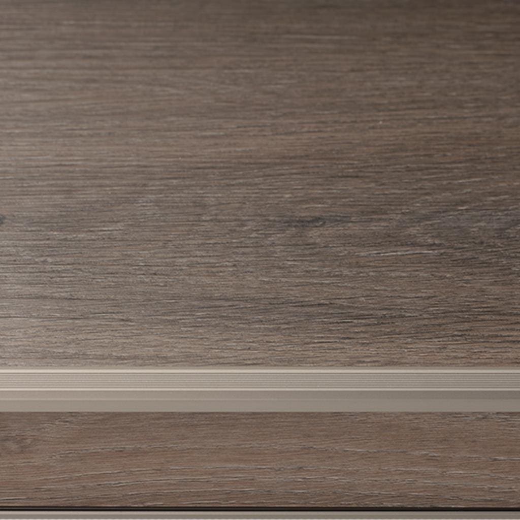 Co-pro trapprofielset pvc rvs 4x130cm.