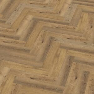 YUP Herringbone dryback dark oak