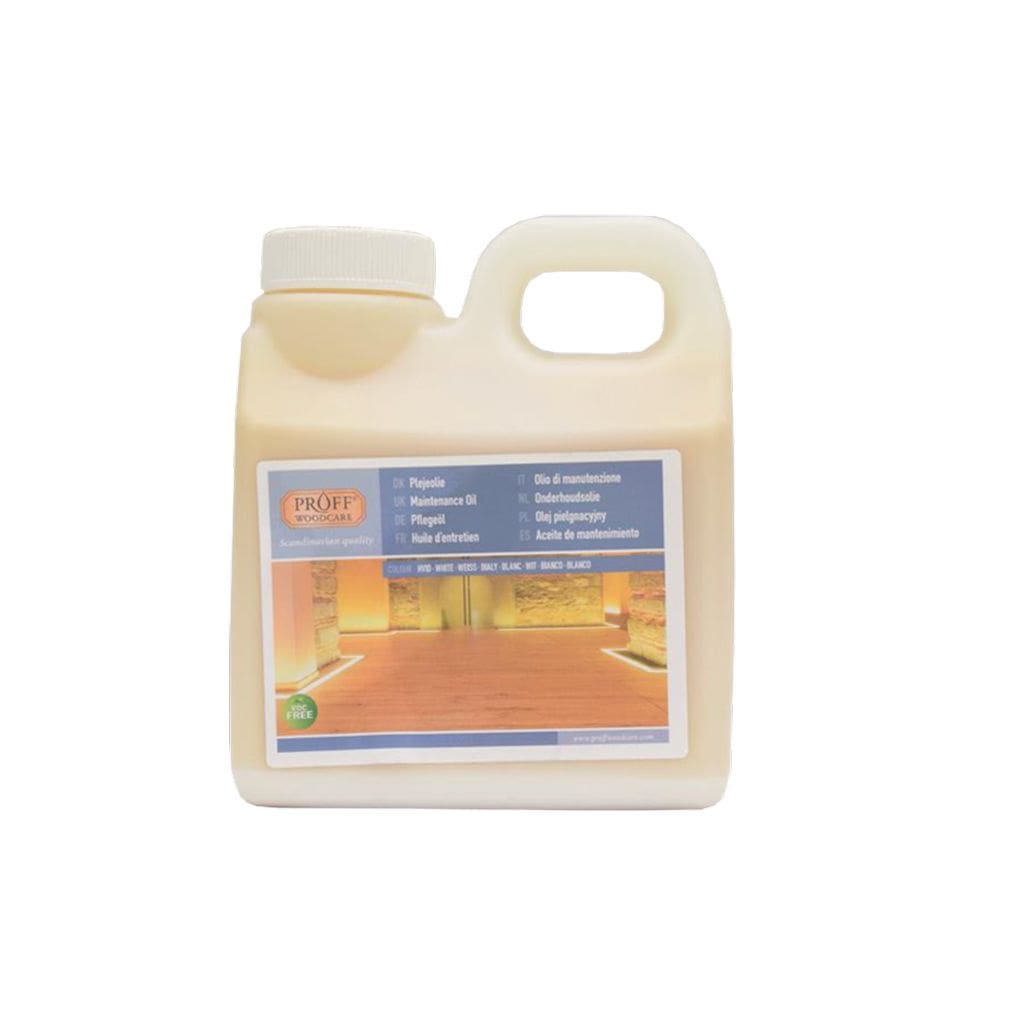 Proff onderhoudsolie wit jaarlijks