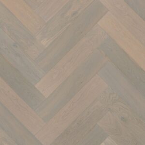 Beverly Hills visgraat rustiek dubbel gerookt wit 4104