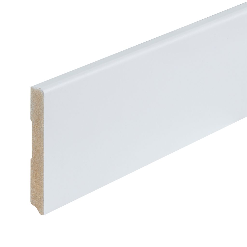 Co-pro gelakte plint berlijn wit 120x15