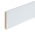 Co-pro gelakte plint milaan wit 120×15