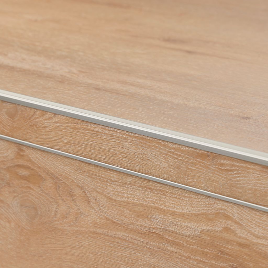 Co-pro trapprofielset pvc rvs 4x130cm.