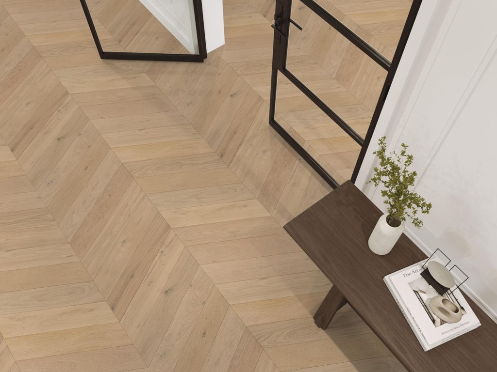 Silver Lake hongaarse punt rustiek onbehandeld 7506