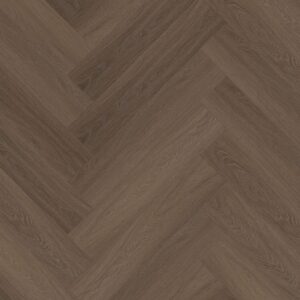 YUP Fulham herringbone dryback brown