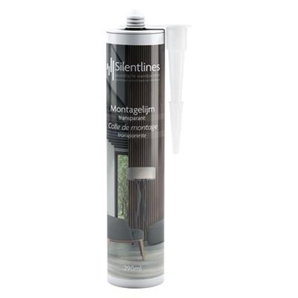 Silentlines montagekit transparant