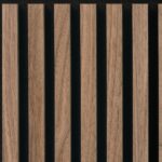 Silentlines lattenwand tegel walnoot