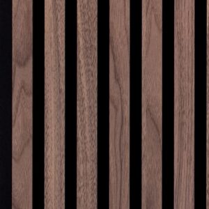 Silentlines lattenwand walnoot