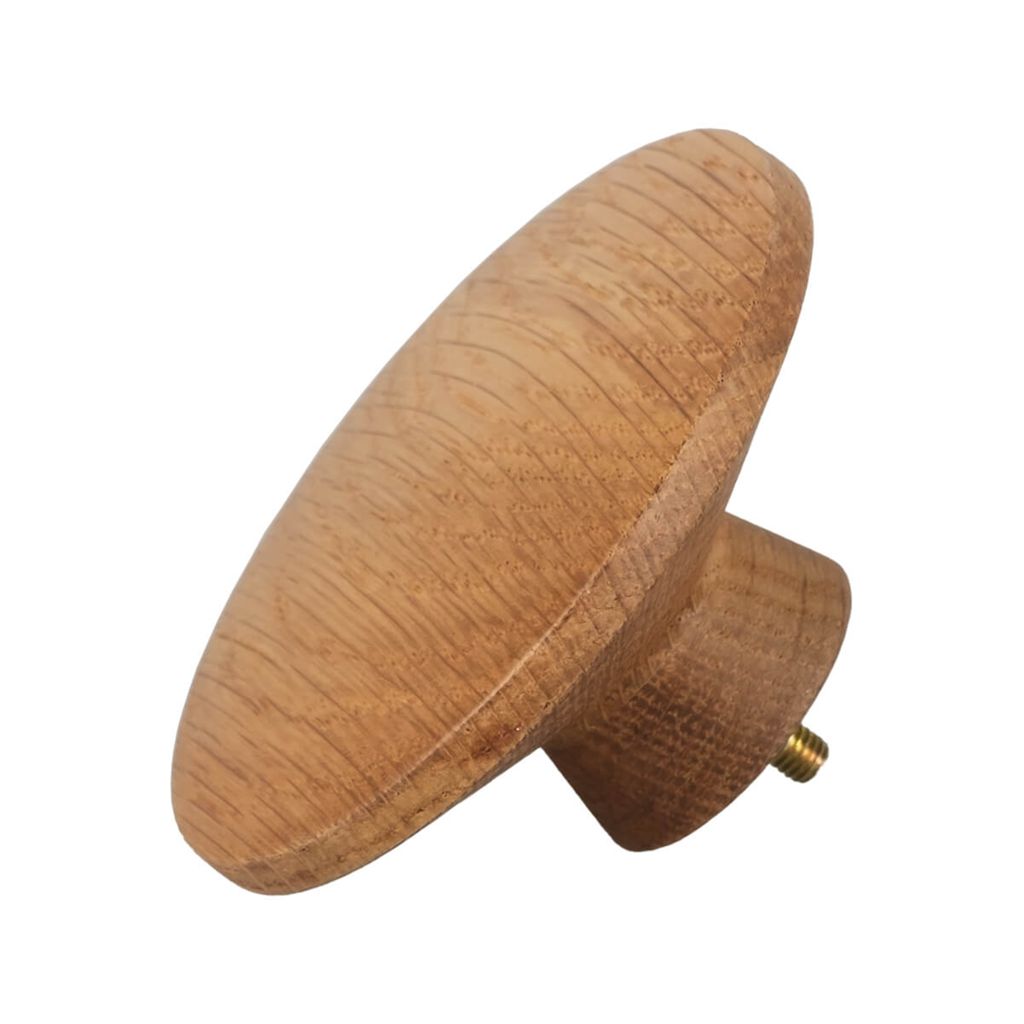 Lattenwand accessoire houten knop licht eiken