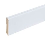 Co-pro folieplint praag wit 90×15