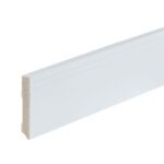 Co-pro gelakte plint milaan wit 90×15