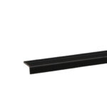 Co-pro hoekprofiel zelfklevend 10mm antraciet/zwart