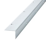 Co-pro trapprofiel pvc/pvc tot 3mm zilver