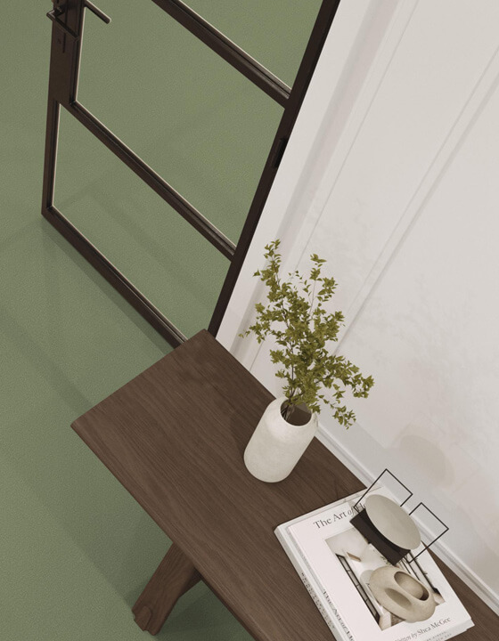 Groen tapijt