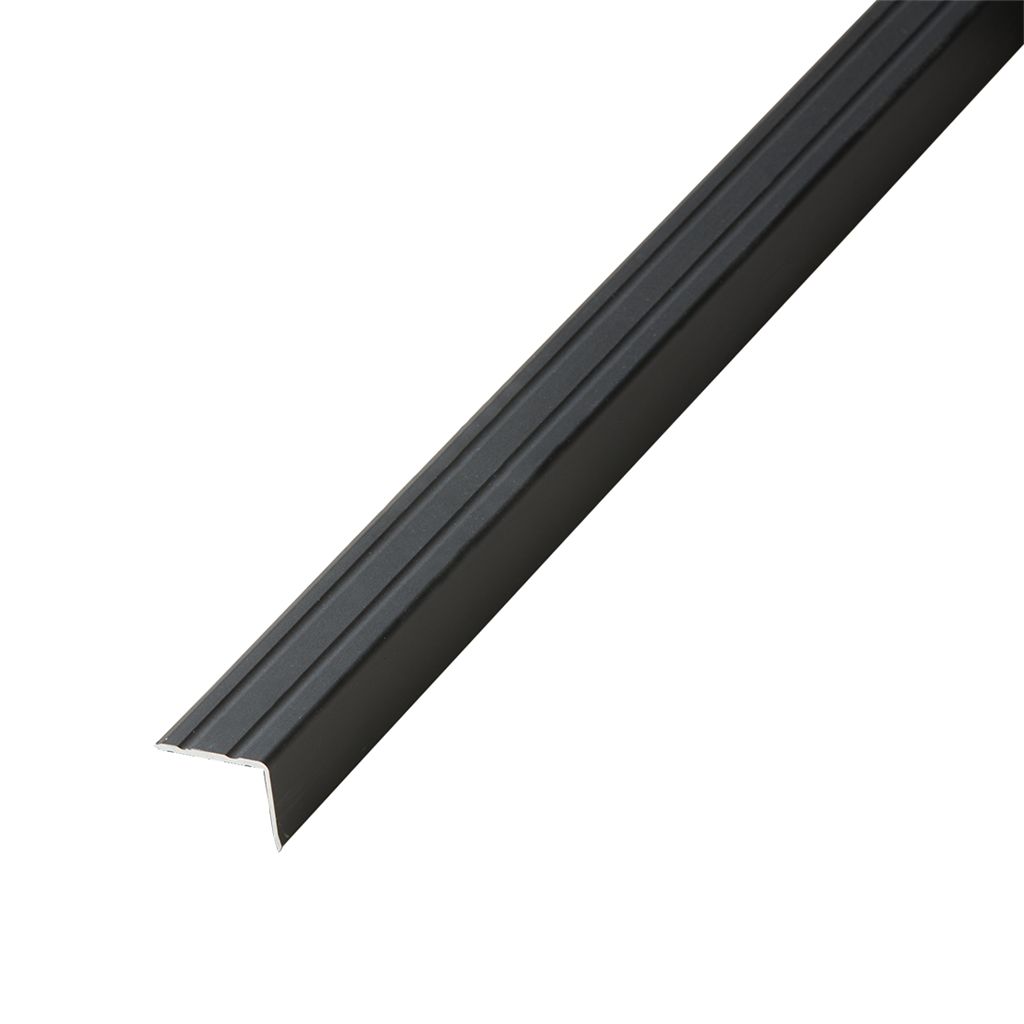 Co-pro hoekprofiel zelfklevend duo antraciet/zwart