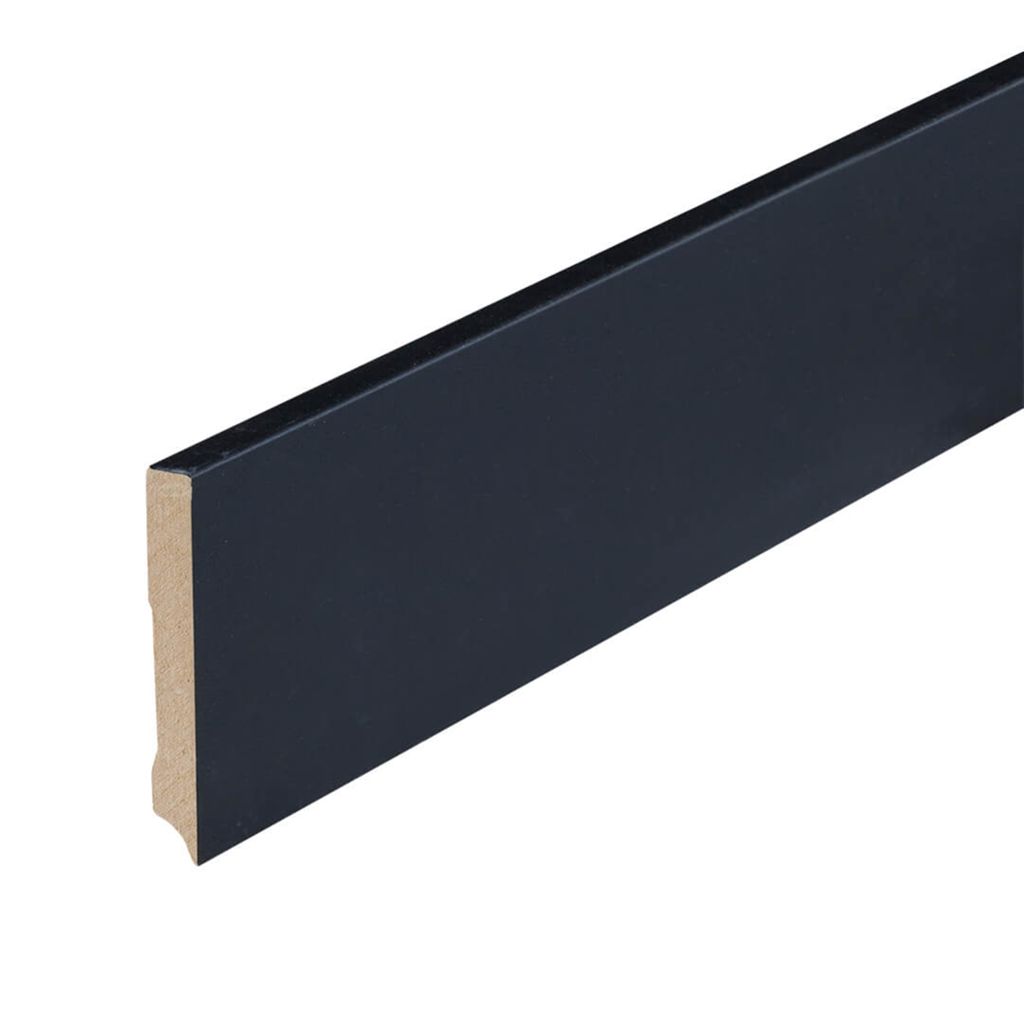Co-pro folieplint amsterdam zwart 90x15