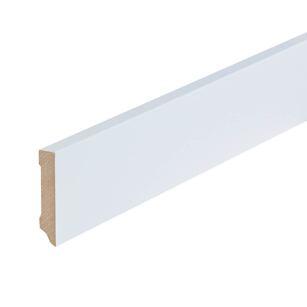 Co-pro folieplint amsterdam wit 70x15