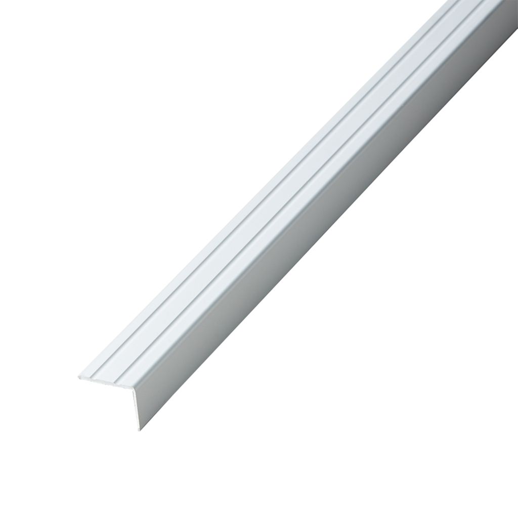 Co-pro hoekprofiel zelfklevend 20mm zilver