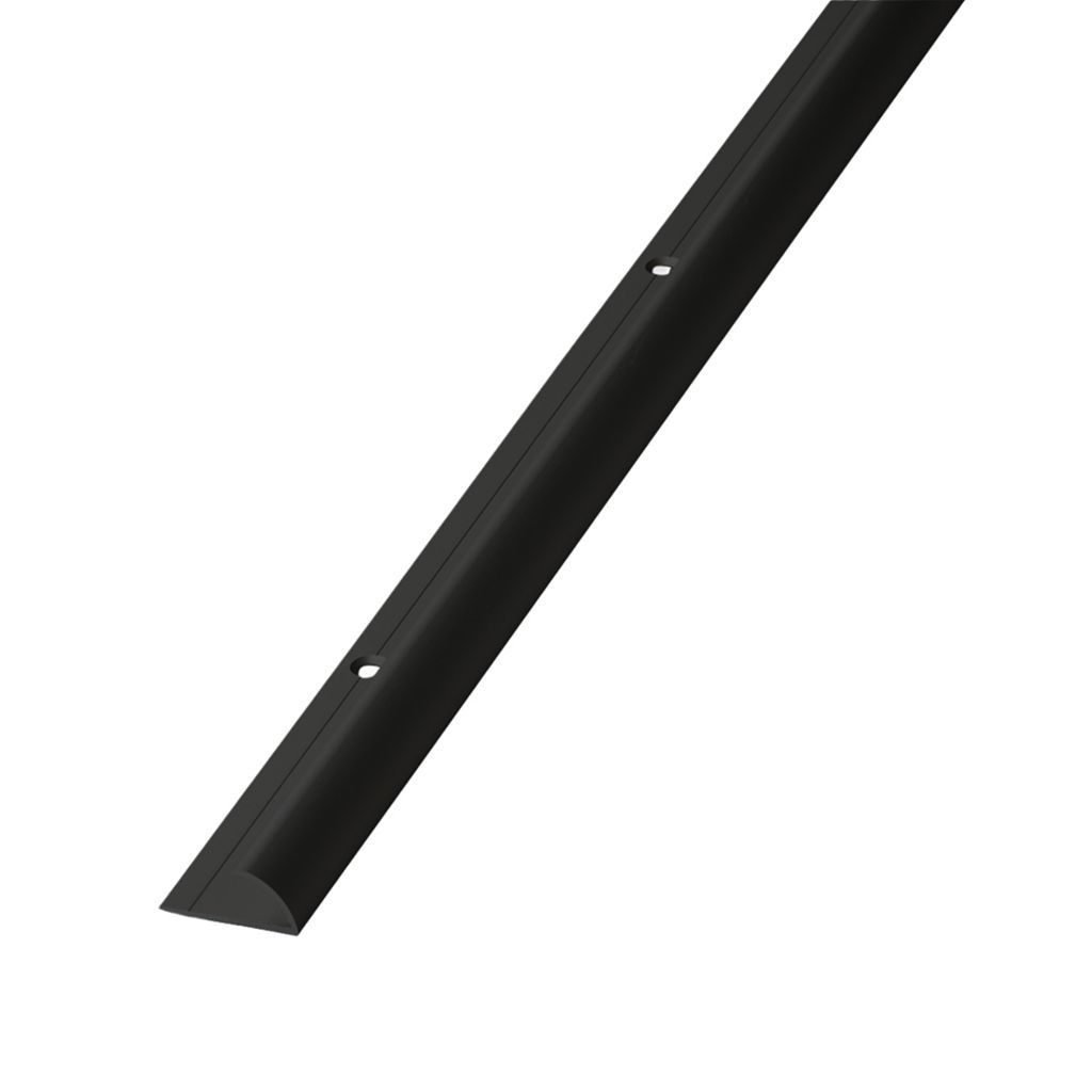 Co-pro tapijtprofiel enkel antraciet/zwart