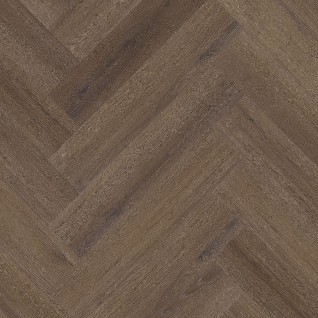 YUP XL Greenford herringbone dryback brown