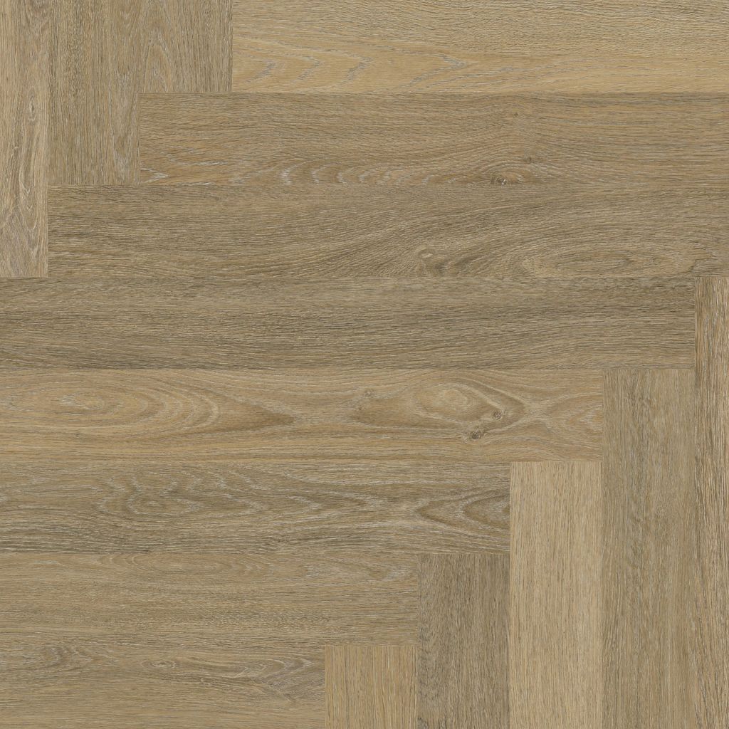 YUP slimbone Sutton herringbone dryback warm natural