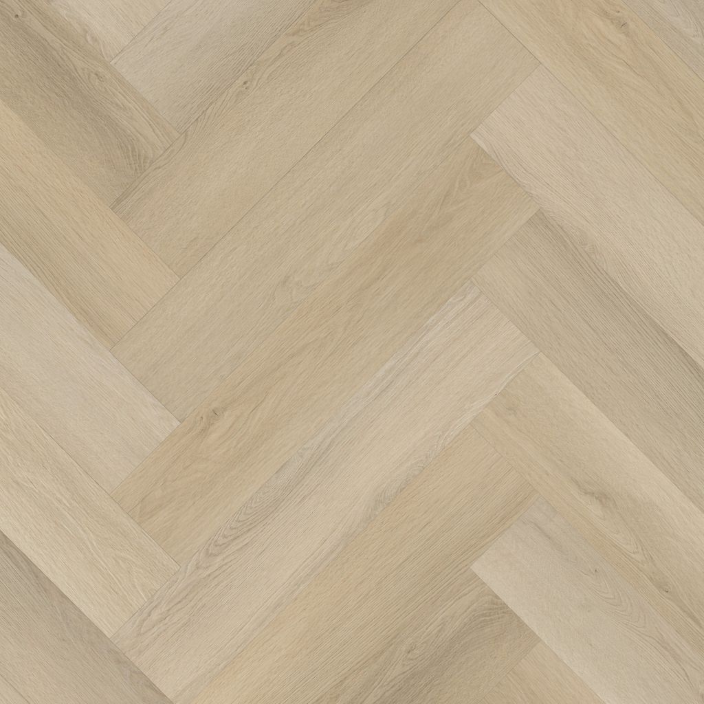 YUP XL Mayfair herringbone dryback light oak